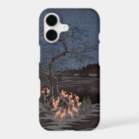 Utagawa Hiroshige - Le réveillon du Nouvel An tire