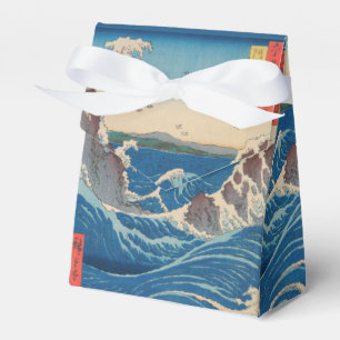 Utagawa Hiroshige - Naruto Whirlpool, Awa Province Favor Box
