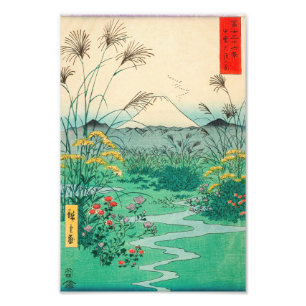 Utagawa Hiroshige - Otsuki Plain in Kai Province Photo Print