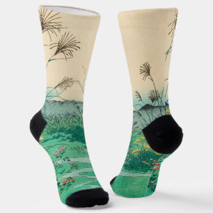 Utagawa Hiroshige - Otsuki Plain in Kai Province Socks