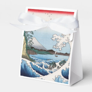 Utagawa Hiroshige - Sea off Satta, Suruga Province Favor Box