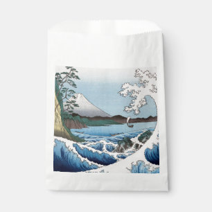 Utagawa Hiroshige - Sea off Satta, Suruga Province Favour Bag