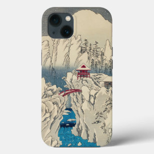 Utagawa Hiroshige - Snow on Mount Haruna iPhone 13 Case