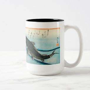 Utagawa , Hiroshige , Ukiyoe Two-Tone Coffee Mug