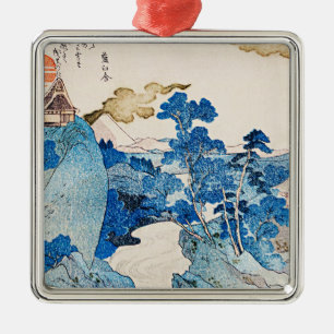 Utagawa Kuniyoshi - Fuji no Yukei Metal Ornament