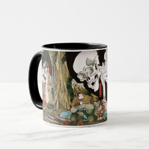 Utagawa Kuniyoshi Warrior vs. Ghost,Japanese Art Mug