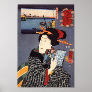 Utagawa Kuniyoshi Woman (12) Poster