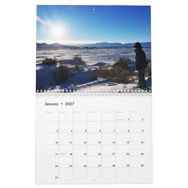 Utah 2012, by Peter Alfeld Calendar (Jan 2027)