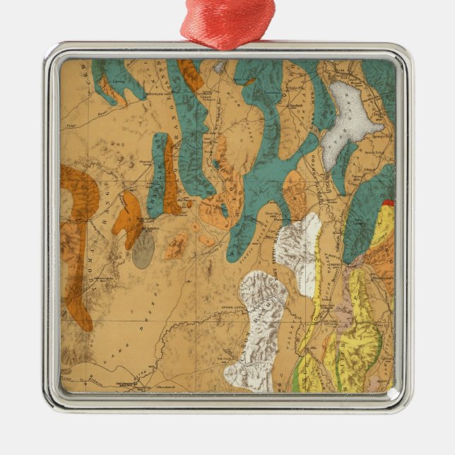 Utah 4 metal ornament (Front)
