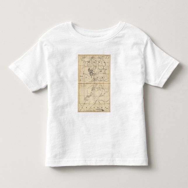 Utah 9 toddler t-shirt (Front)