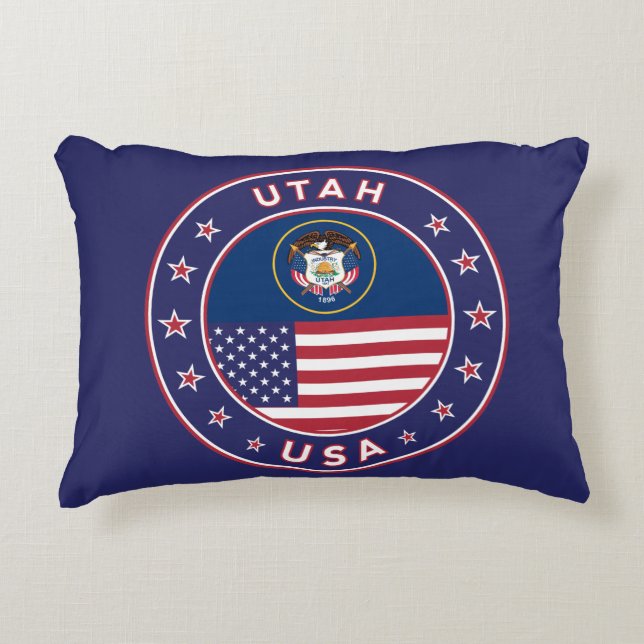 Utah Accent Pillow (Front)