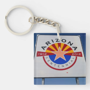 Utah and Arizona Key Chain
