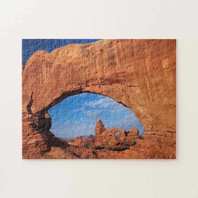 Utah, Arches National Park, Turret Arch 3 Jigsaw Puzzle (Horizontal)