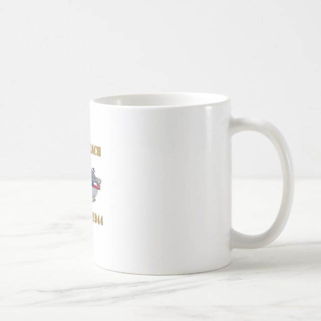 Utah Beach 6th June 1944 Coffee Mug (Right)
