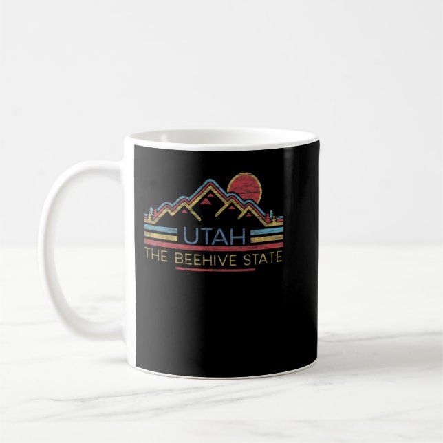 Utah Beehive State National Parks Mighty 5 Tee Bry Coffee Mug (Left)