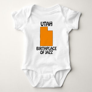 Utah - Birthplace of Jazz Baby Bodysuit