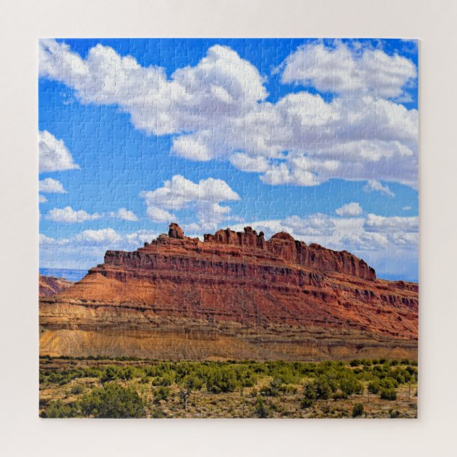 Utah Buttes and Blue Skies - 20x20 - 676 pcs. Jigsaw Puzzle (Vertical)