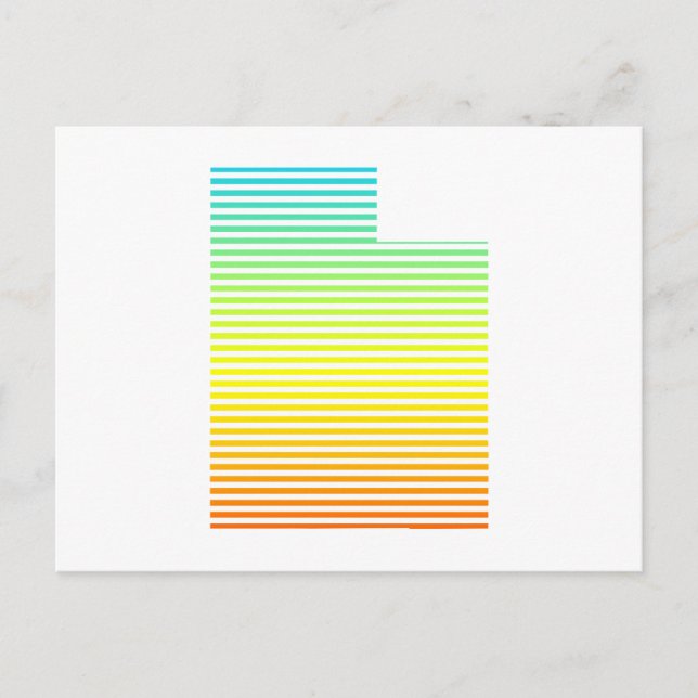 utah chill fade postcard (Front)