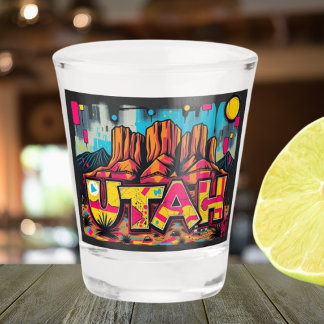 Utah clothing apparel gift souvenir  shot glass