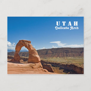 Utah Delicate Arch Postcard