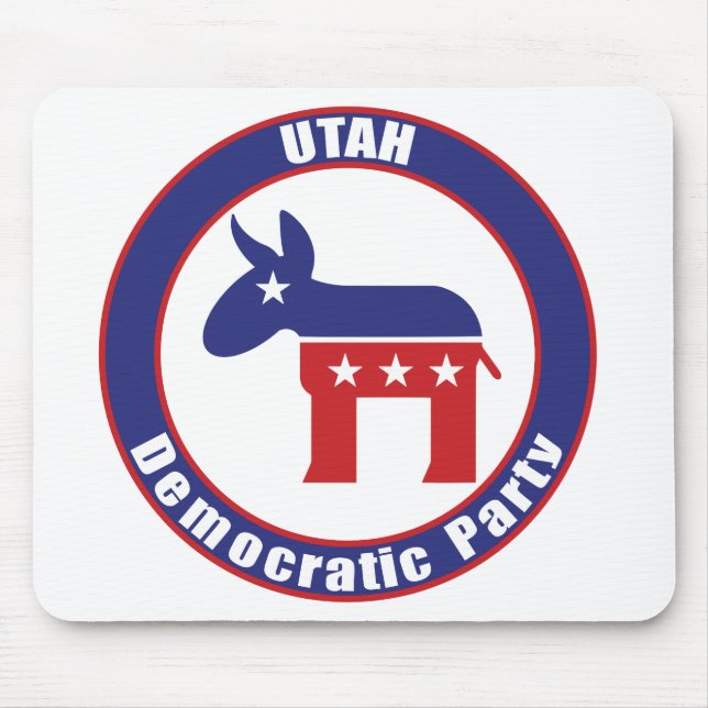 Utah Democratic Party Mouse Pad (Front)