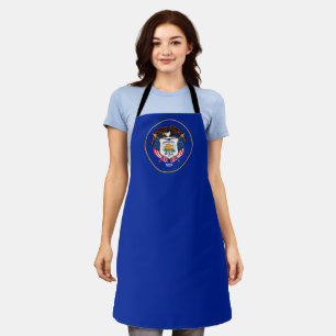 Utah flag apron