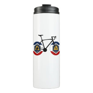 Utah Flag Cycling Thermal Tumbler