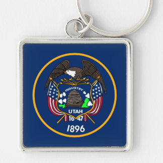 Utah Flag Keychain