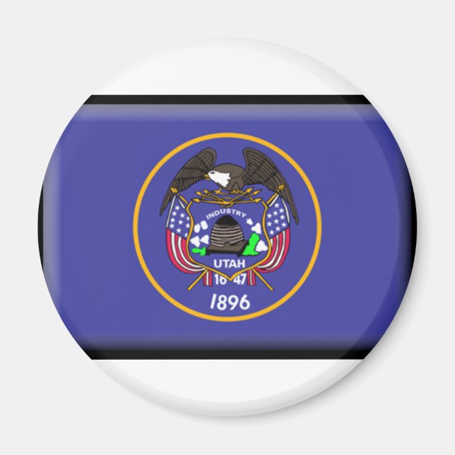 Utah Flag Magnet (Front)