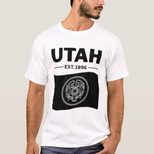 Utah flag USA T-Shirt