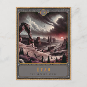 Utah   Gothic Art Postcard