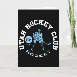Utah Hockey Club Edge Black Officially Licensed  Card