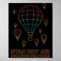 Utah Hot Air Balloon Palooza Apparel 