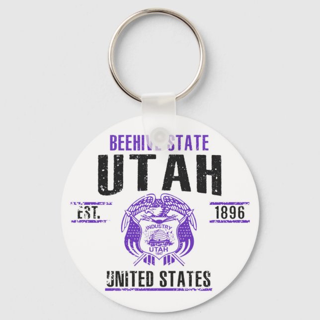 Utah Keychain (Front)