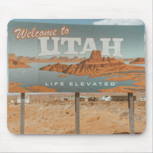Utah Life Elevated Mouse Pad