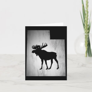 Utah Moose Hunting  Card