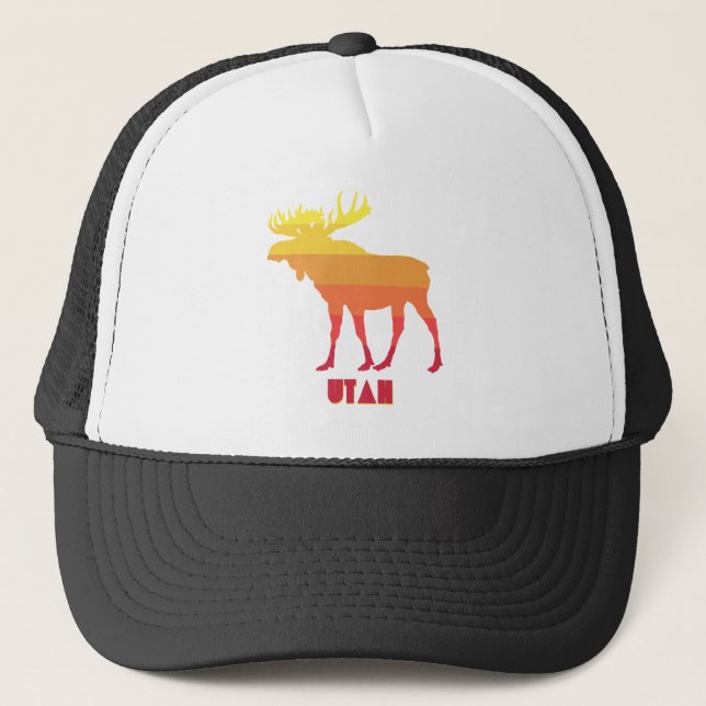 Utah Moose Trucker Hat (Front)
