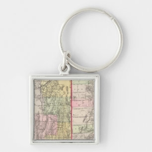 Utah, Nevada Keychain