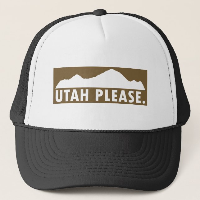 Utah Please Trucker Hat (Front)