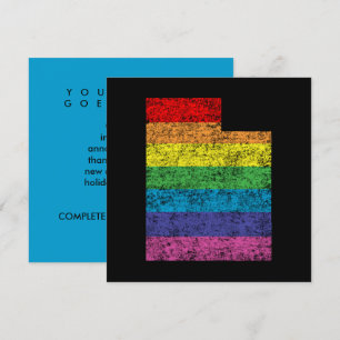 utah rainbow invitation