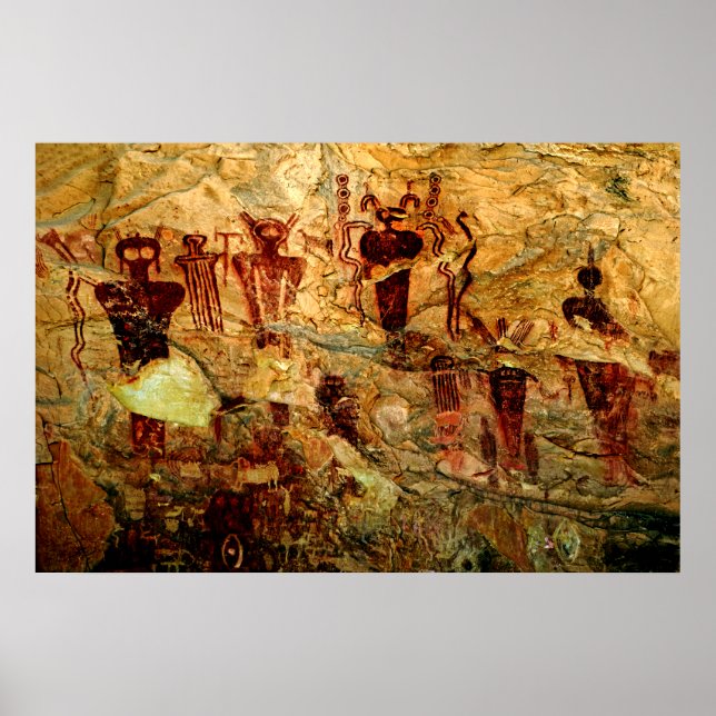 Utah Rock Art Poster (Front)