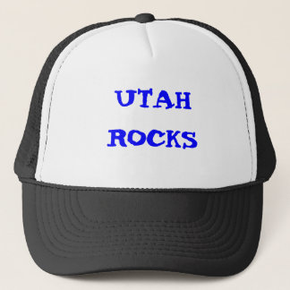 UTAH ROCKS TRUCKER HAT
