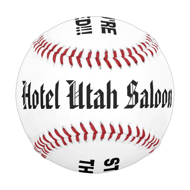 Utah Saloon Baseball (Front)