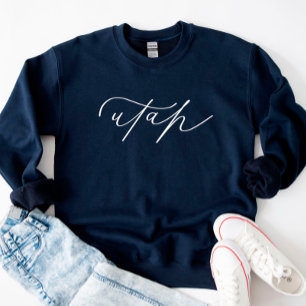 Utah Script State Femme Sweatshirt