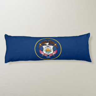 Utah State Flag Body Pillow