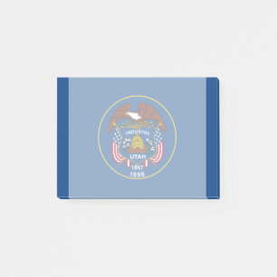 Utah State Flag Design Post-it Notes