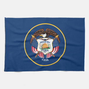 Utah State Flag Kitchen Towel