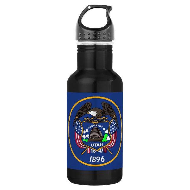 Utah State Flag Liberty Bottle (Front)