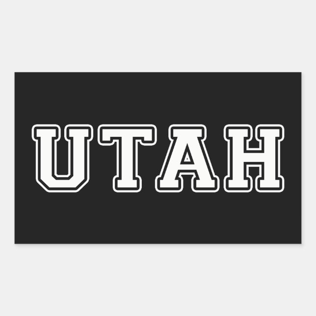 Utah Sticker (Front)