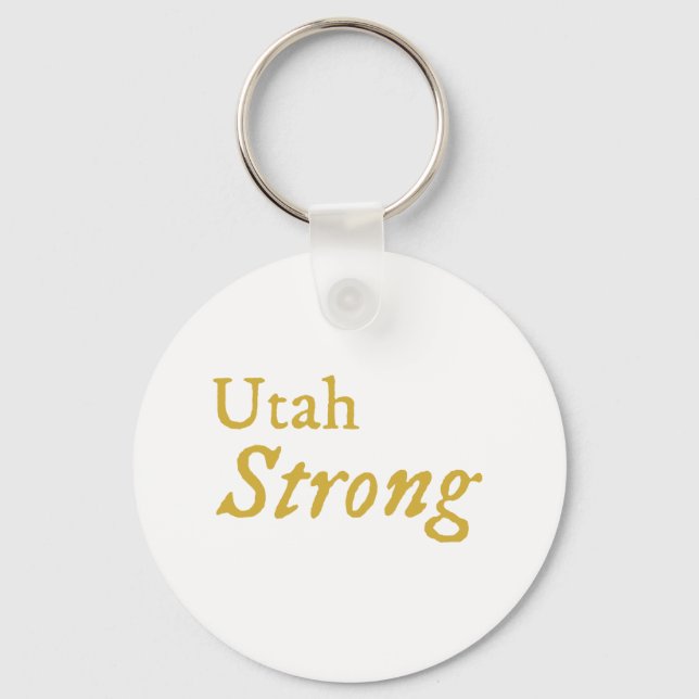 Utah Strong  Keychain (Front)